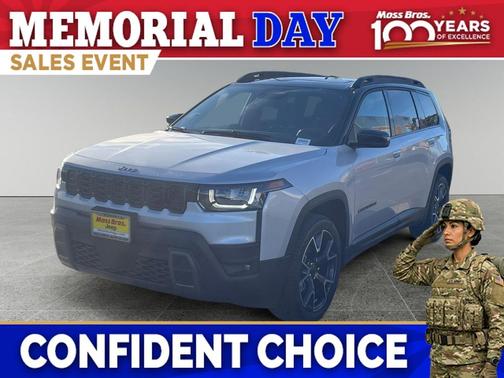 Silver Zynith Clearcoat 2026 Jeep Cherokee Overland