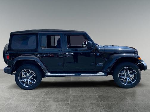 Black Clearcoat 2024 Jeep Wrangler 4xe Sport S