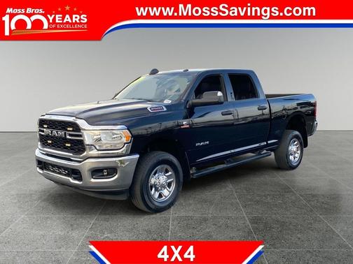 Diamond Black Crystal Pearlcoat 2022 RAM 2500 Tradesman Crew Cab 4x4 6'4' Box