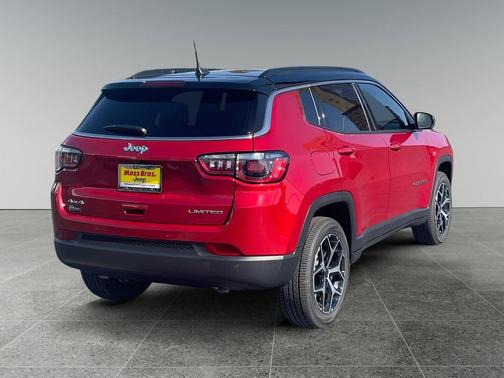 Red Hot Pearlcoat 2026 Jeep Compass Limited