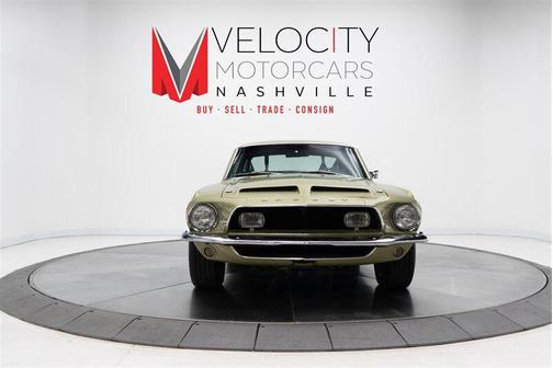 Green 1968 Ford Mustang Shelby GT Base
