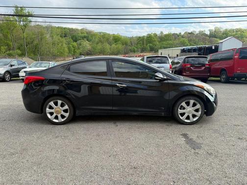 Black 2011 Hyundai ELANTRA Limited