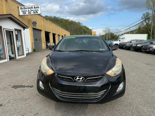 Black 2011 Hyundai ELANTRA Limited