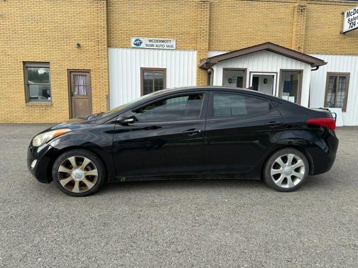 Black 2011 Hyundai ELANTRA Limited