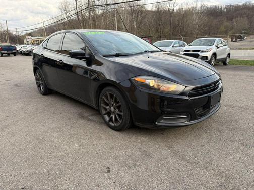 Pitch Black Clearcoat 2016 Dodge Dart SE