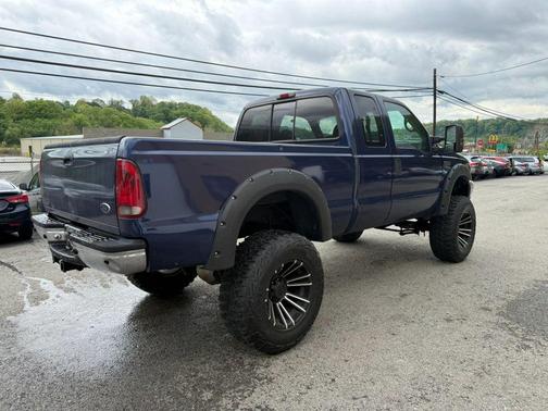 Blue 2001 Ford F-250 Short Bed