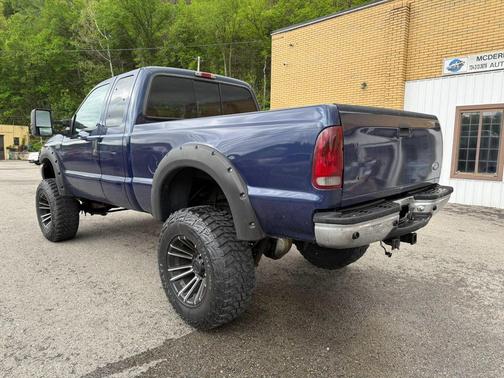 Blue 2001 Ford F-250 Short Bed