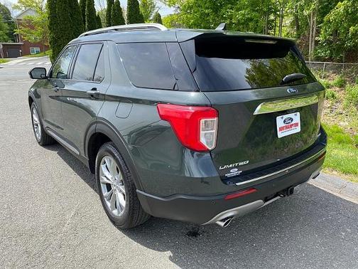 FORGED GREEN METALLIC 2023 Ford Explorer LIMITED