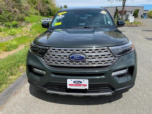 FORGED GREEN METALLIC 2023 Ford Explorer LIMITED