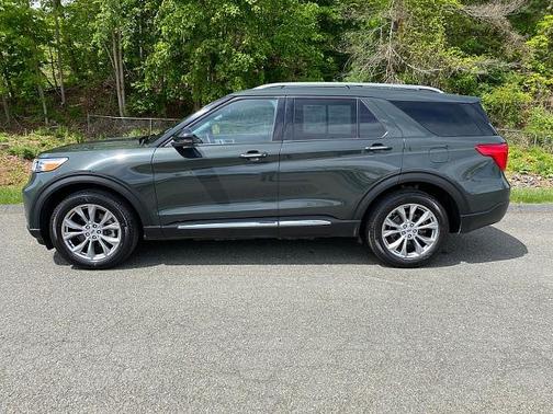 FORGED GREEN METALLIC 2023 Ford Explorer LIMITED