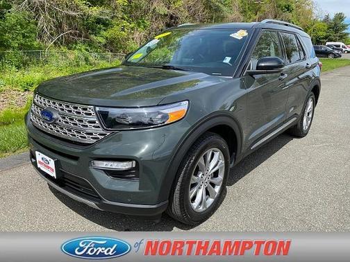 FORGED GREEN METALLIC 2023 Ford Explorer LIMITED