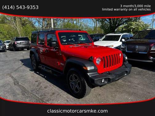 2018 Jeep Wrangler Unlimited Sport