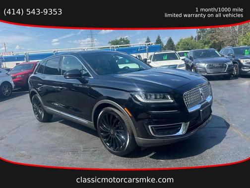 2019 Lincoln Nautilus Black Label