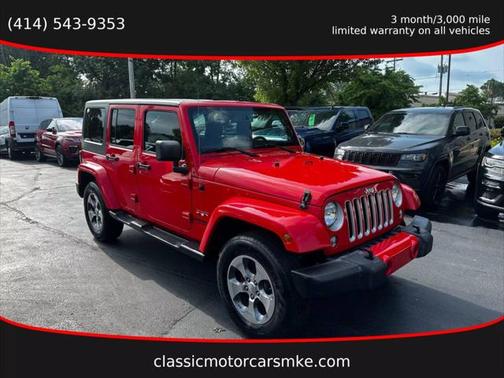 2016 Jeep Wrangler Unlimited Sahara