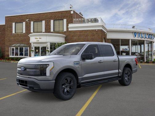 Carbonized Gray Metallic 2025 Ford F-150 Lightning Flash