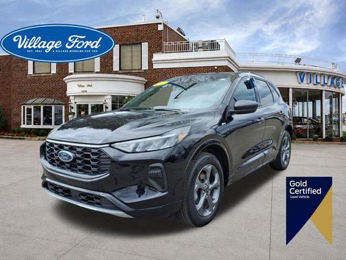 Agate Black Metallic 2024 Ford Escape ST-Line