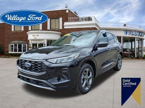 Agate Black Metallic 2024 Ford Escape ST-Line