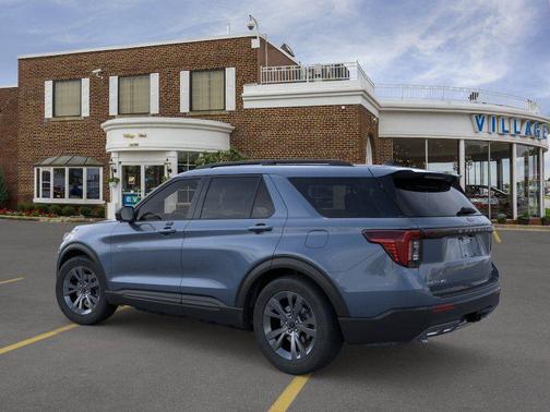 Vapor Blue Metallic 2026 Ford Explorer Active