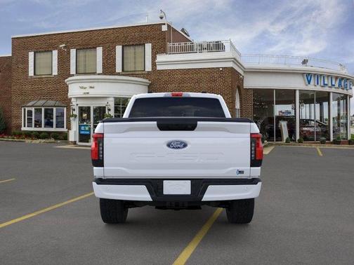 Space White Metallic 2025 Ford F-150 Lightning XLT