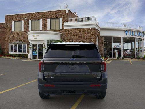 Agate Black Metallic 2026 Ford Explorer Active