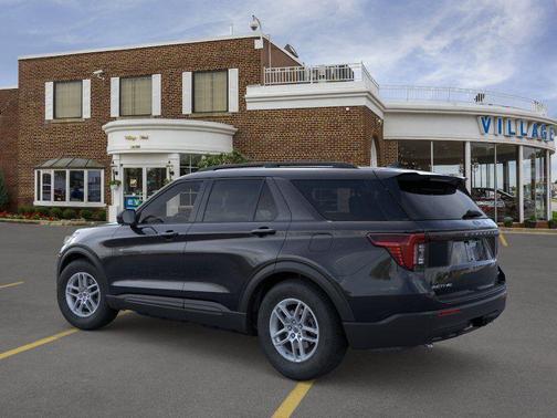 Agate Black Metallic 2026 Ford Explorer Active