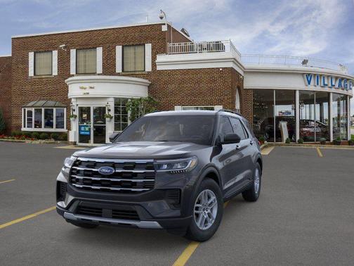 Agate Black Metallic 2026 Ford Explorer Active