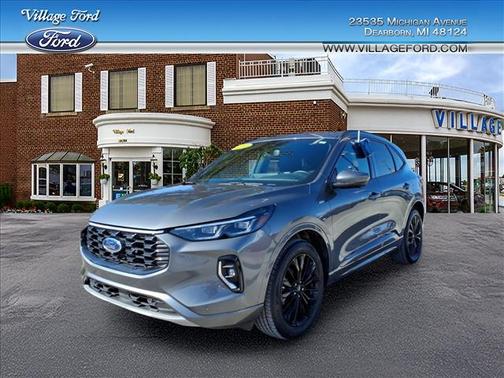Carbonized Gray Metallic 2023 Ford Escape ST-Line Elite