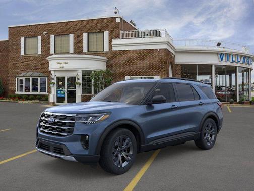 Vapor Blue Metallic 2026 Ford Explorer Active