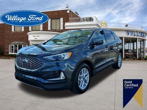 Stone Blue Metallic 2024 Ford Edge SEL