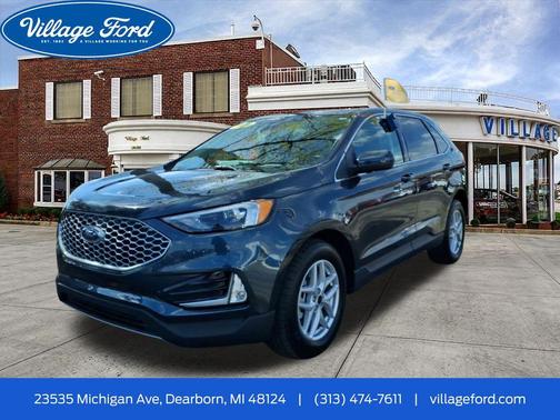 Stone Blue Metallic 2024 Ford Edge SEL