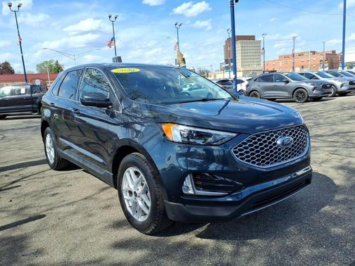 Stone Blue Metallic 2024 Ford Edge SEL