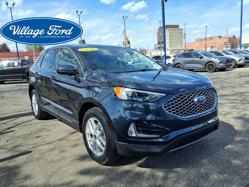 Stone Blue Metallic 2024 Ford Edge SEL
