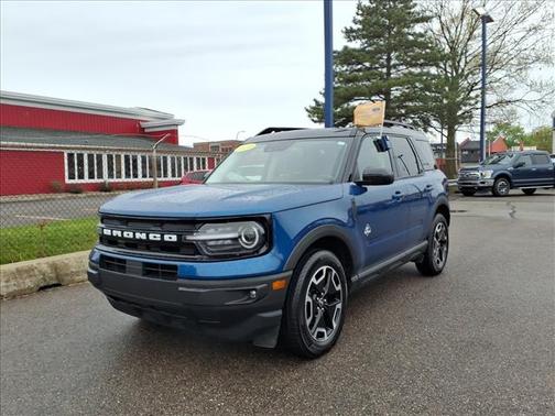 Atlas Blue Metallic 2024 Ford Bronco Sport Outer Banks