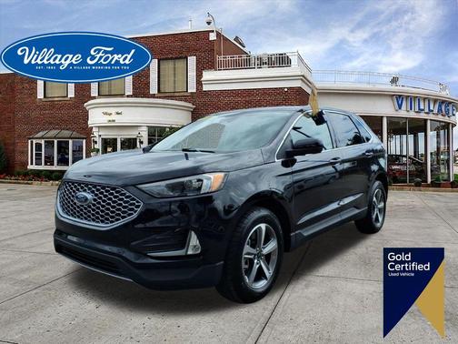Agate Black Metallic 2024 Ford Edge SEL