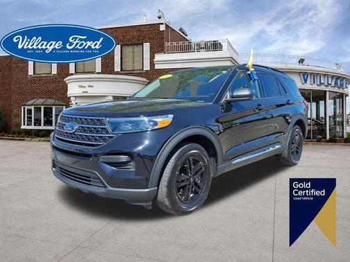 Agate Black Metallic 2024 Ford Explorer XLT