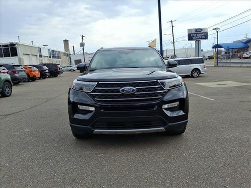 Agate Black Metallic 2023 Ford Explorer XLT