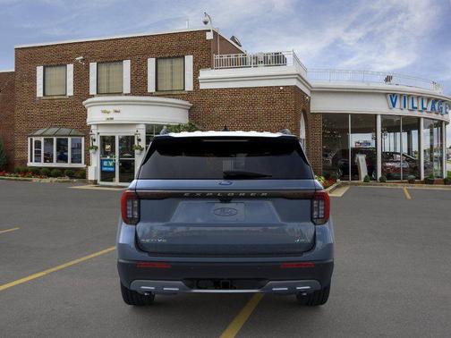 Vapor Blue Metallic 2026 Ford Explorer Active