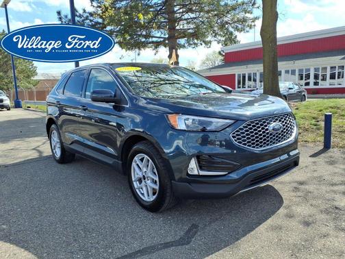 Stone Blue Metallic 2023 Ford Edge SEL