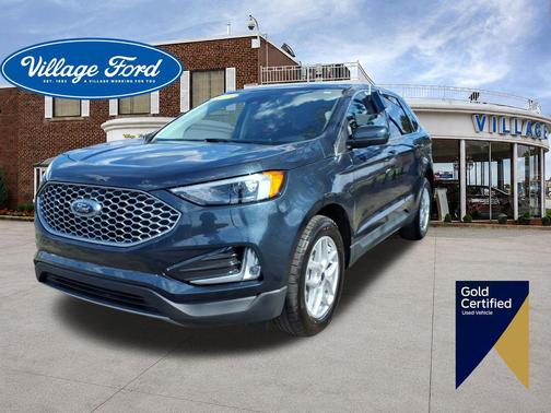 Stone Blue Metallic 2023 Ford Edge SEL