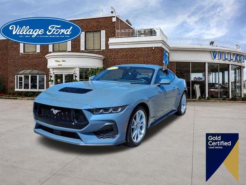 Vapor Blue Metallic 2025 Ford Mustang GT Premium