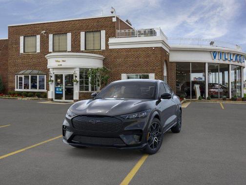 Shadow Black 2025 Ford Mustang Mach-E GT
