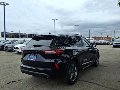 Agate Black Metallic 2024 Ford Escape ST-Line