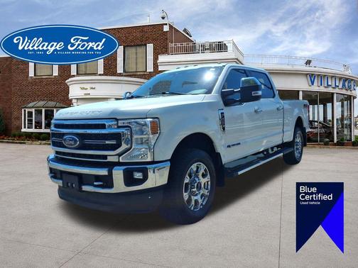 Star White Metallic Tri-Coat 2020 Ford F-250 Lariat