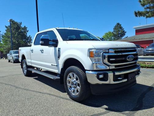 Star White Metallic Tri-Coat 2020 Ford F-250 Lariat
