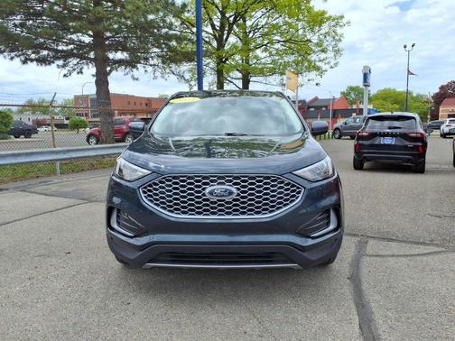 Stone Blue Metallic 2024 Ford Edge SEL