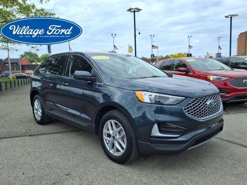 Stone Blue Metallic 2024 Ford Edge SEL