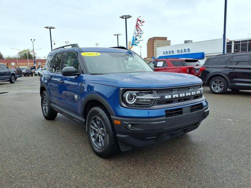 Atlas Blue Metallic 2024 Ford Bronco Sport Big Bend