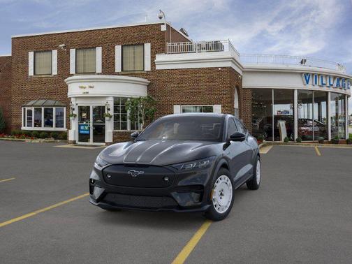 Shadow Black 2025 Ford Mustang Mach-E GT