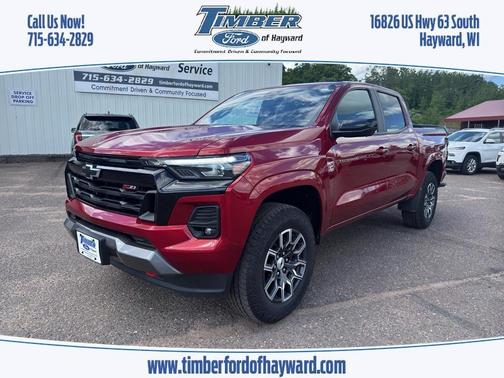 Radiant Red 2023 Chevrolet Colorado Z71