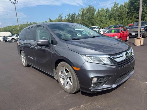 Gray 2018 Honda Odyssey EX-L